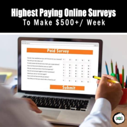 23 Highest Paying Online Surveys to Make $500+/ Week